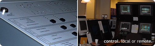 control. local or remote.